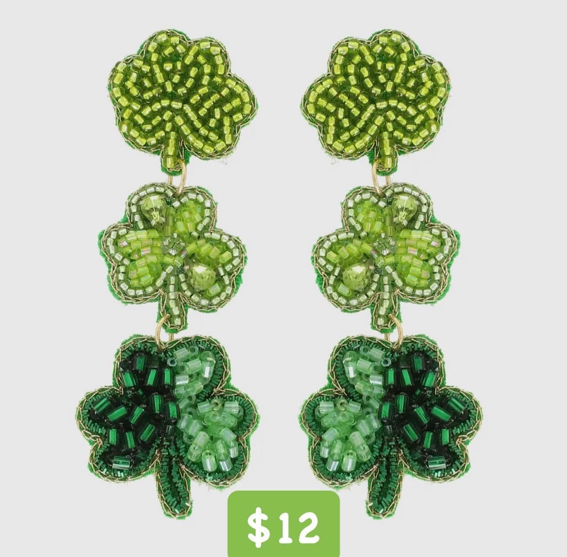 Shamrock Dangles