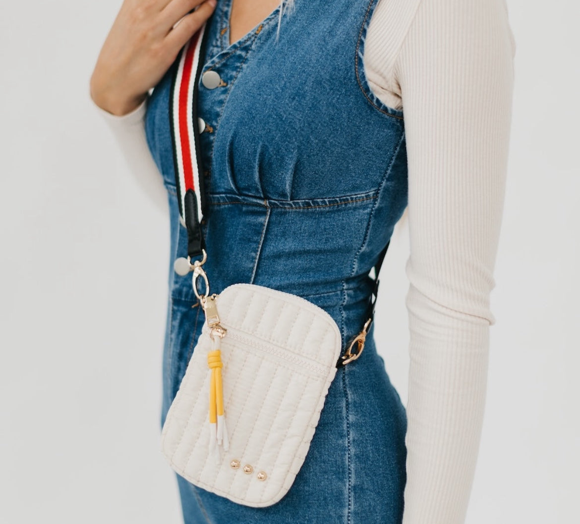 Starlette Quilted Crossbody Bag