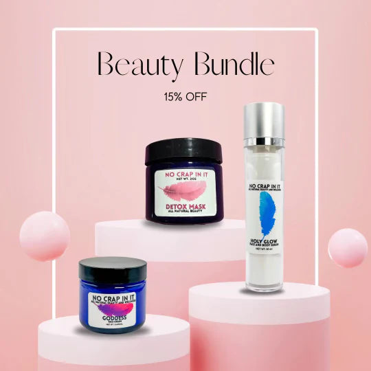 New Beauty Bundle (Detox Mask + Holy Glow +Goddess Face Cream)