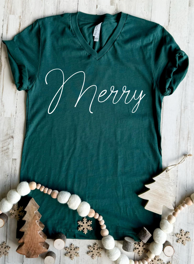 Merry V Neck