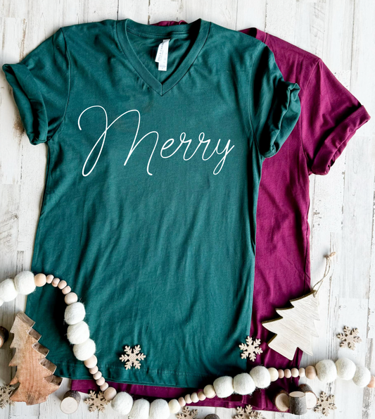 Merry V Neck